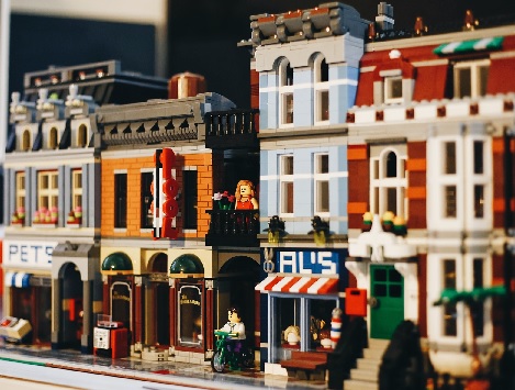Legos make for great toys and movies.