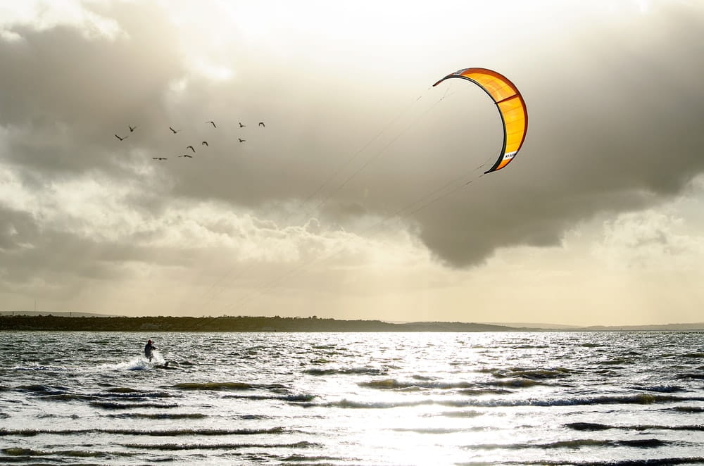 Kite Boarding is a fun sport that you'll like