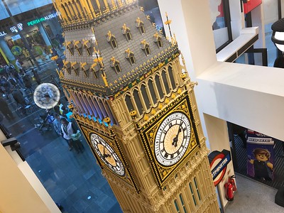 London’s Lego store contains many other wonders including Big Ben.