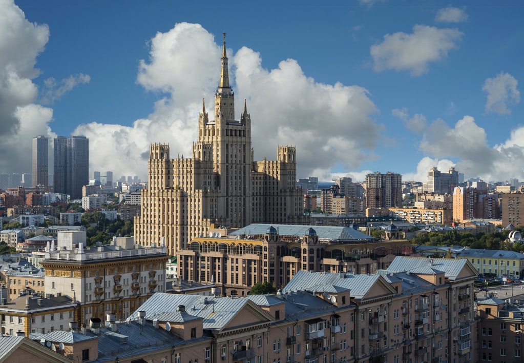 The book is based in the dazzling city of Moscow, Russia.