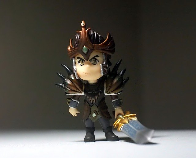 'League Of Legends' character figure.