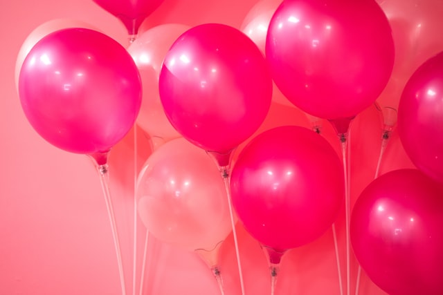 Fun colorful decoration is a must for a great party for all ages.