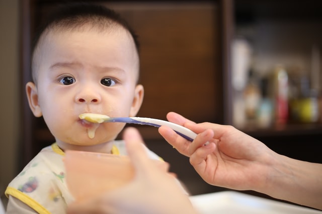 Schedule lunch, dinner, and every milk feed in between to get your baby all the nutrients they need at regular intervals.
