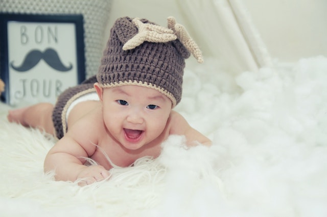 Babies of all ages can benefit from playtime.