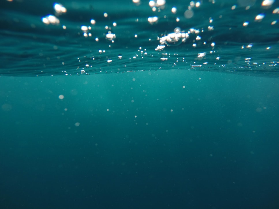 Ocean quotes from a book are serene.