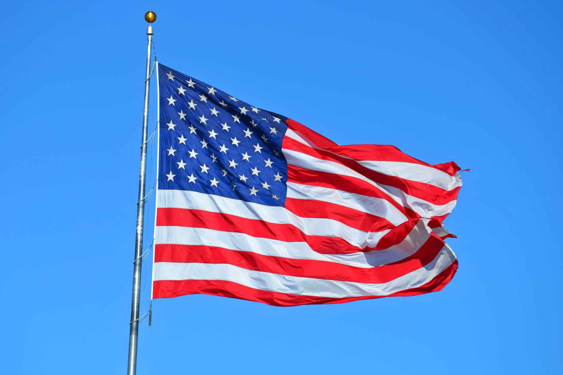 American Flag represent the entire nation