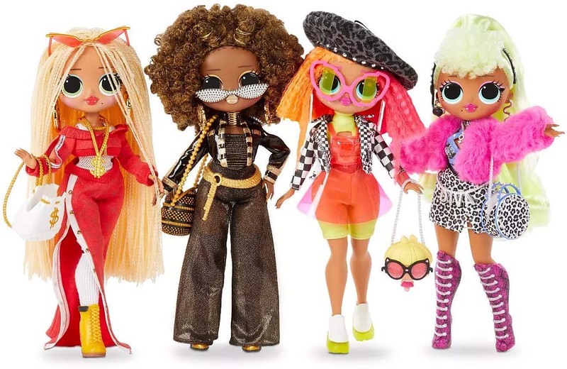 These Copiously Accessorised Young Ladies.
