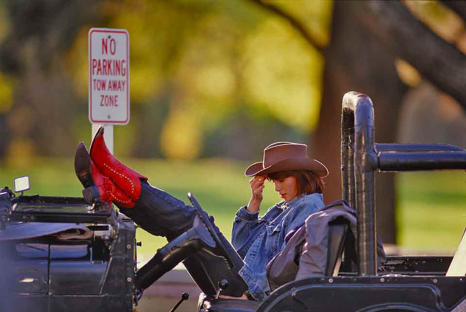 A Jeep and a Girl are great combination