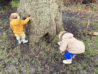 The stick does indeed turn in the hole, but she can’t be sure it’s really had an effect.
