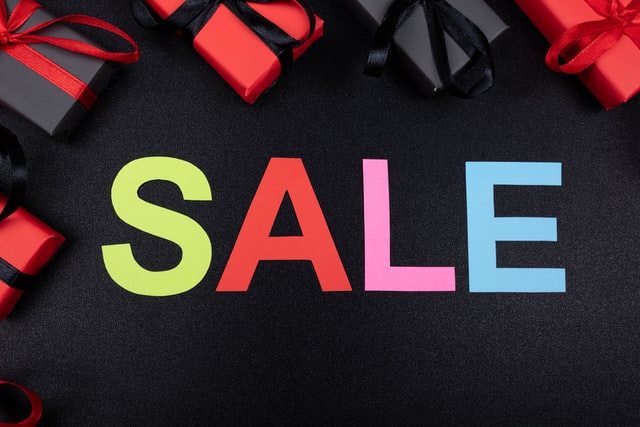 Buying things on Black Friday sale will make you happy.