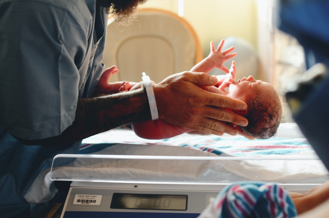 Childbirth can be very daunting, do your best to stay calm.