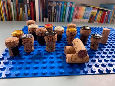 Some people find collecting champagne corks a rather amusing hobby.
