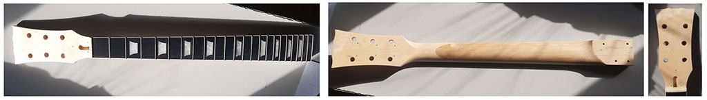 manche les paul guitare en kit harley benton