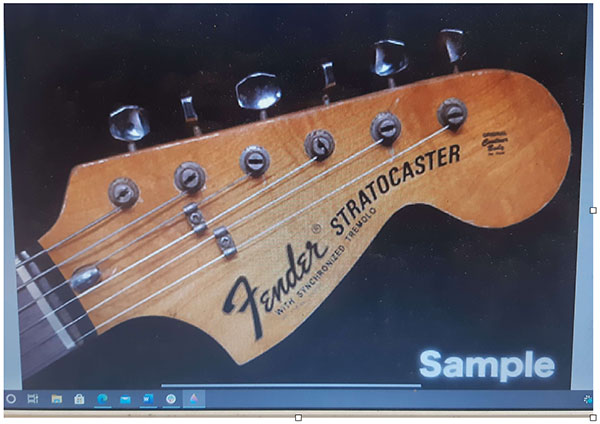forme tête strato pour gabarit guitare en kit