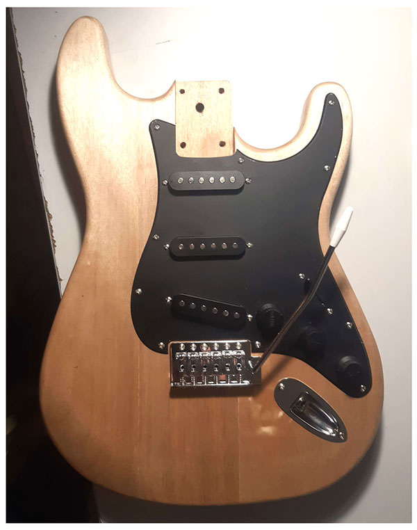 electronique stratocaster montage guitare en kit - step 3