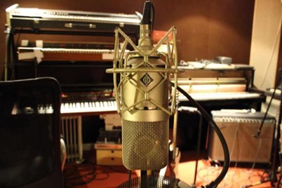 Studio enregistrement guitare