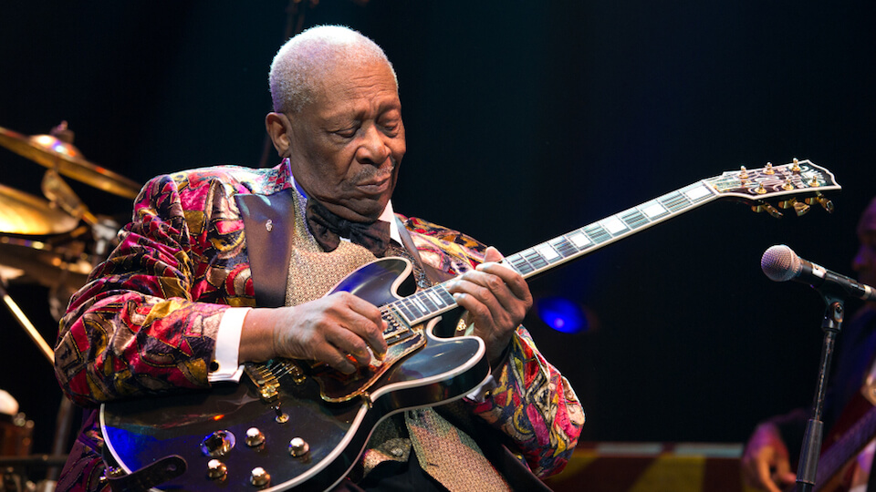 B.B King meilleur guitariste jazz