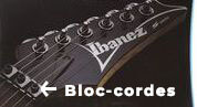 Bloc cordes guitare floyd rose