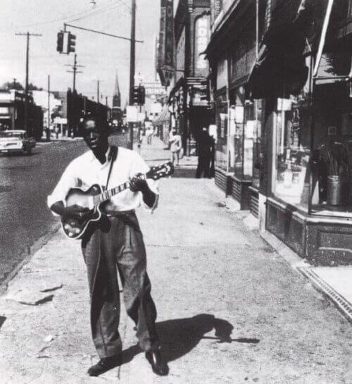 John Lee Hooker figure du Chicago Blues