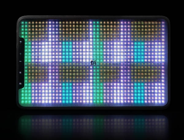 Erae Touch with its lights