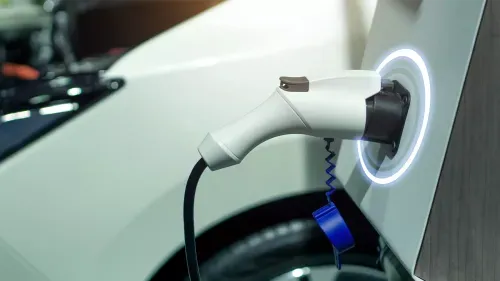 Electric car charging station