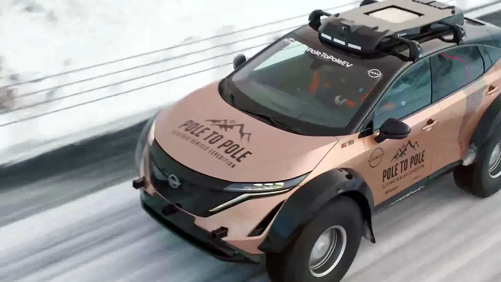 Nissan Unveils Pole to Pole Expedition Ariya GreenCars