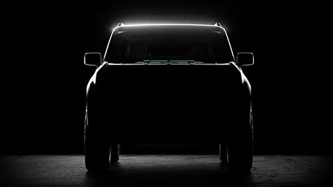 2027 Scout SUV and Pickup model front view