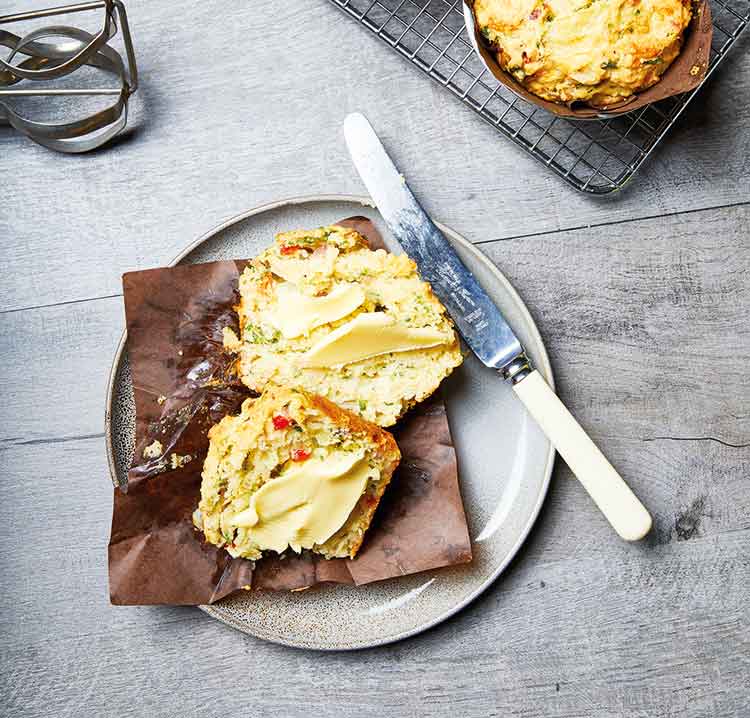 Savoury Muffins with New Zealand Bacon NZ Pork