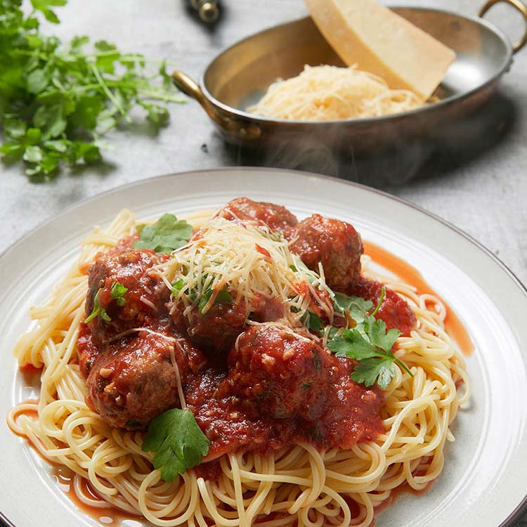 Pork Meatballs and Spaghetti NZ Pork