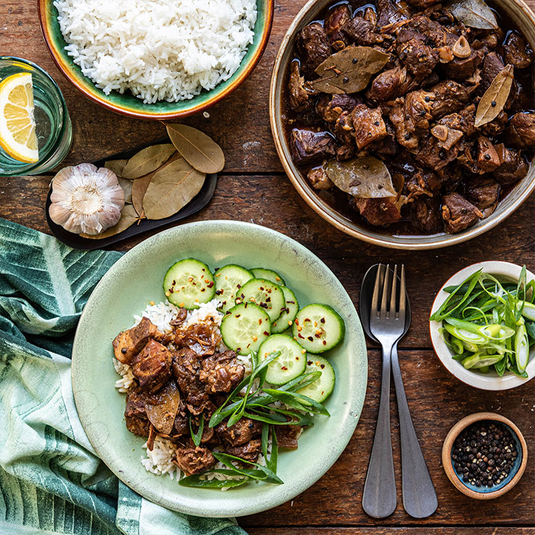 Slow Cooker Pork Shoulder Adobo