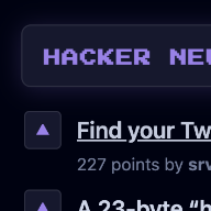 Hacker News Arc theme thumbnail