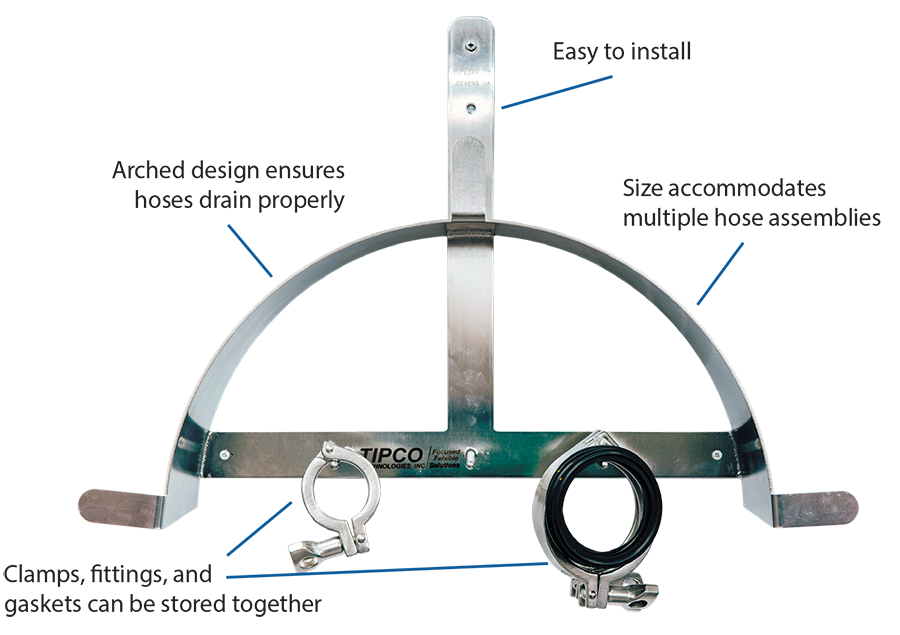 TRack Stainless Steel Hose Racks