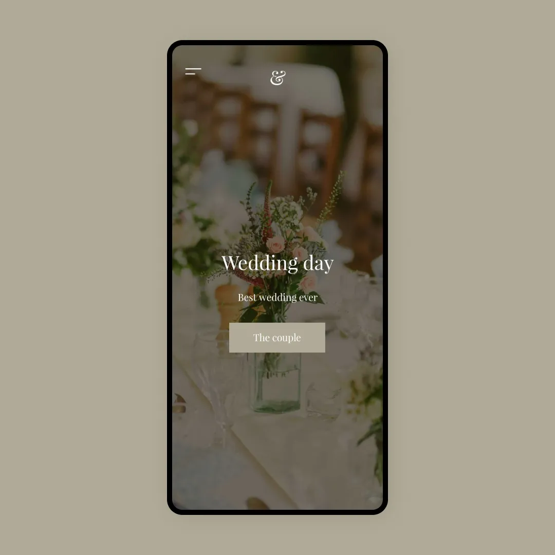 Wedding invitation App