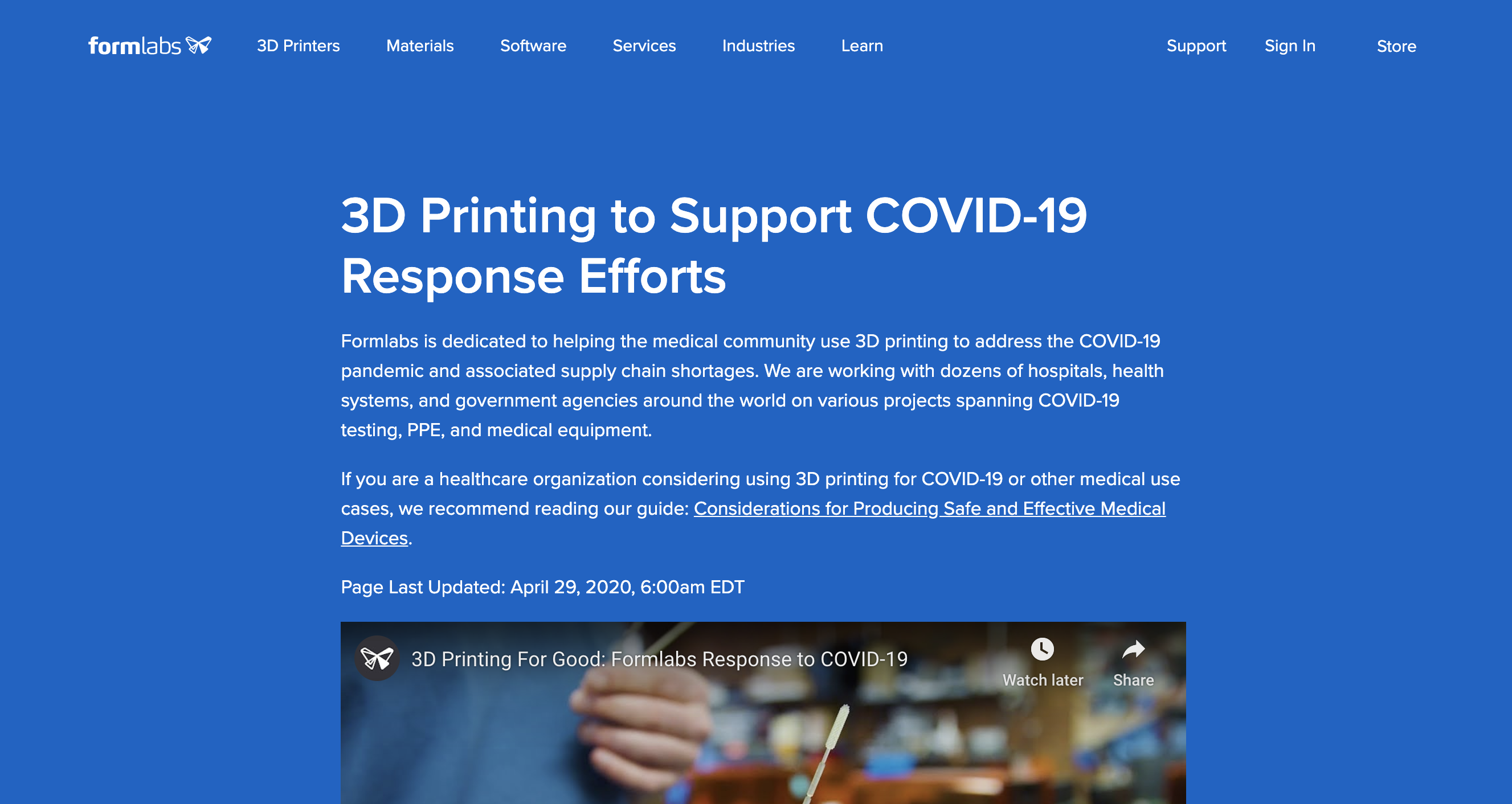 formlabs-covid-response