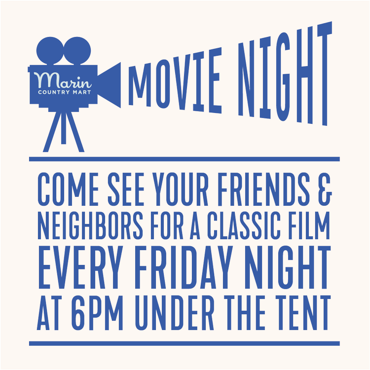 Movie Night at Marin Country Mart Larkspur