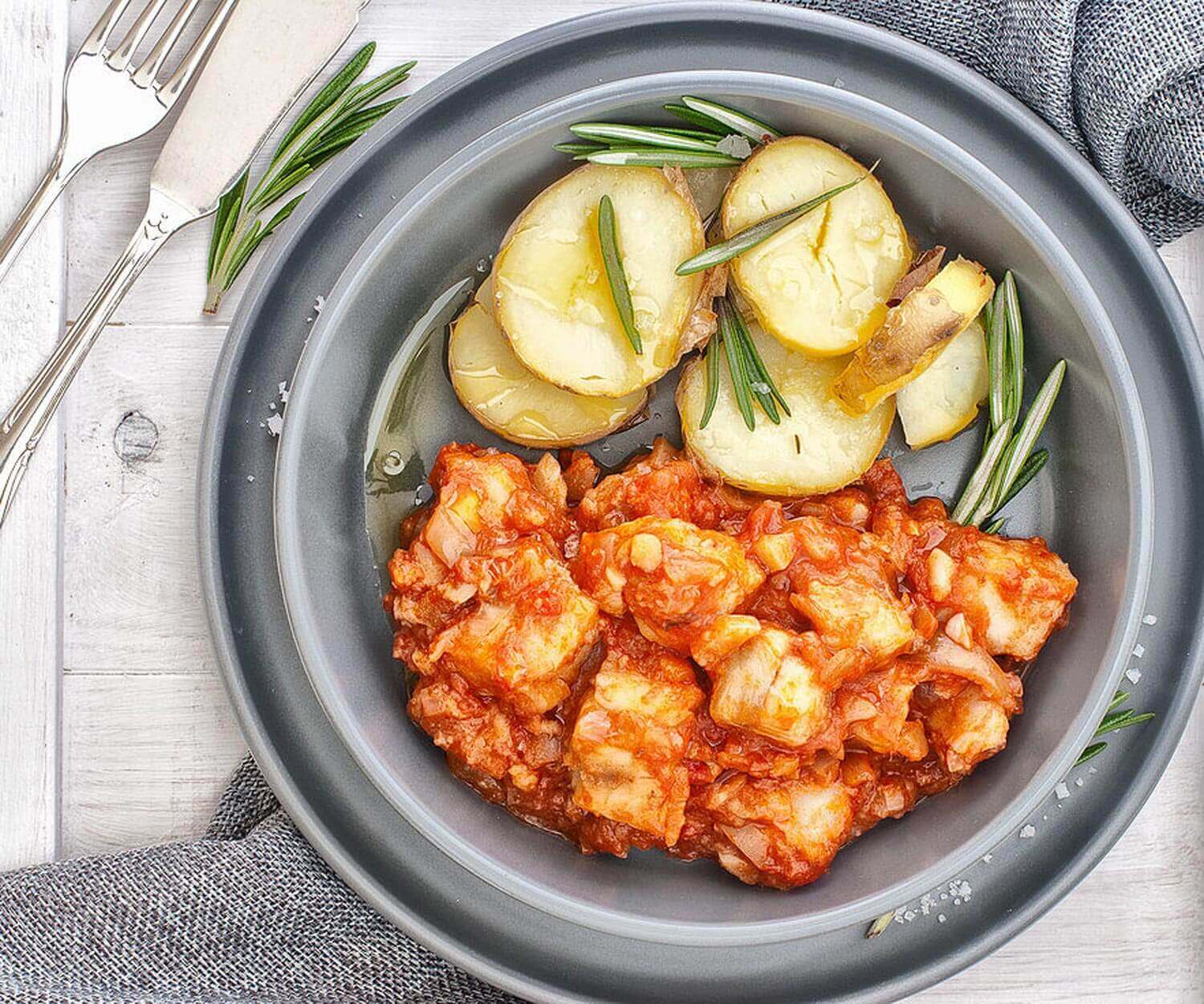 Recipe Codfish (Livornesestyle) Marin Dish