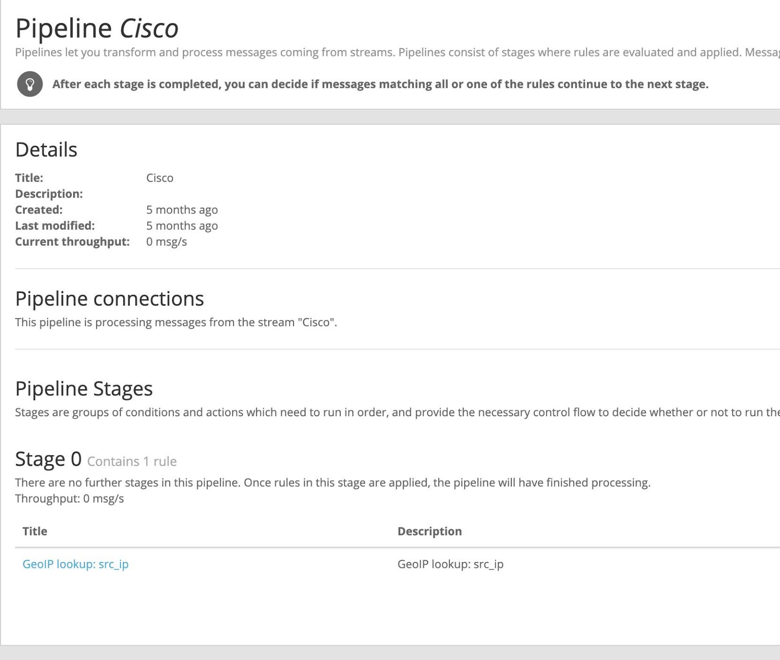 Pipeline Ciso