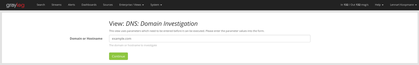 Page: Parameterized View