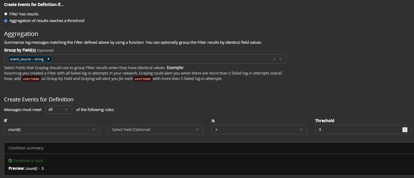 Centralized log management for reporting compliance to management