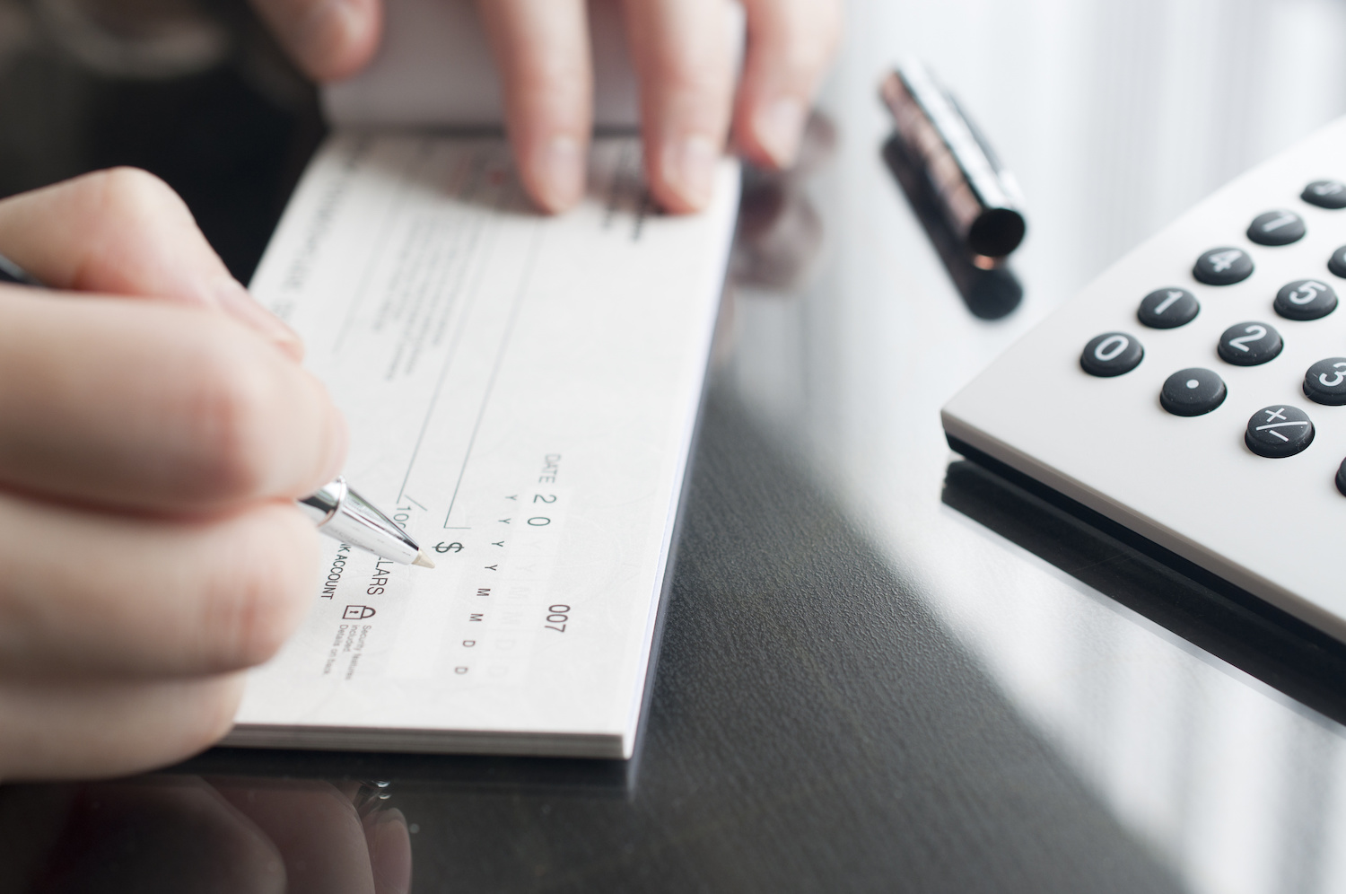 Paying rent at a rental property