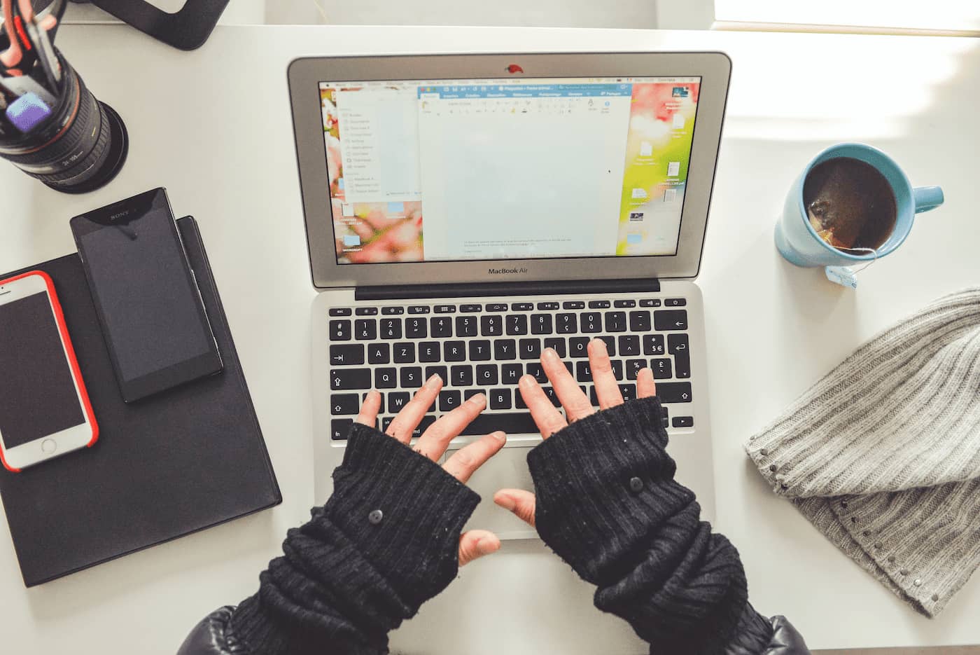 Digitally organizing a rental property remotely
