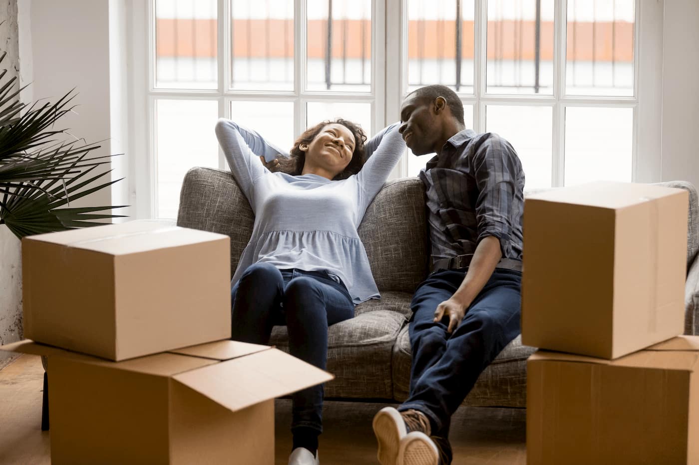 Rental property tenants moving out