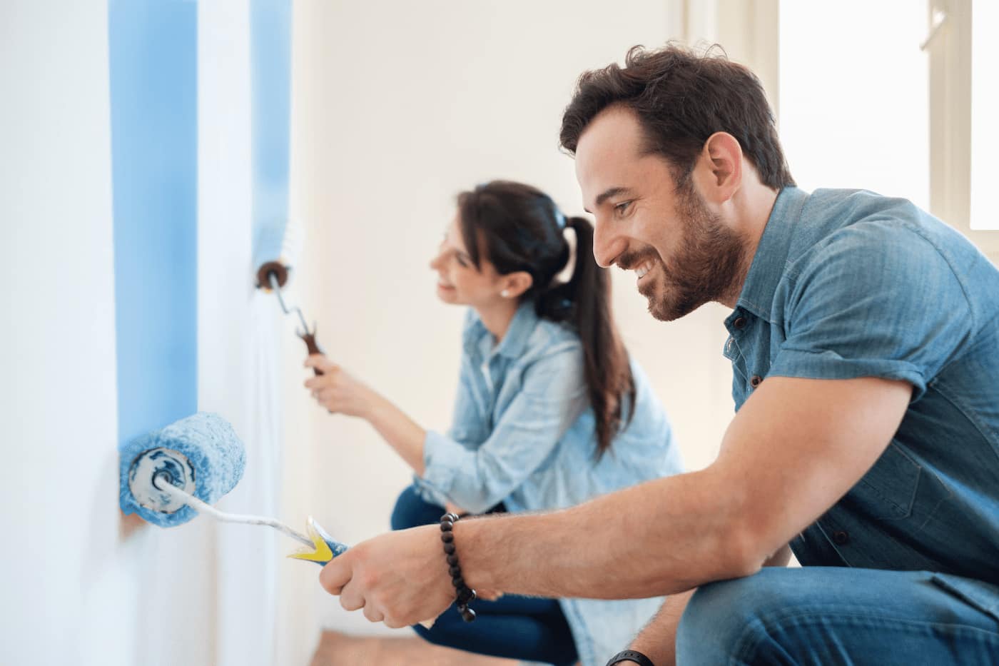 Fresh paint to maximize NOI at your rental property
