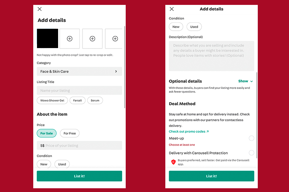 How to Sell on Carousell Best Guide for Singapore Sellers