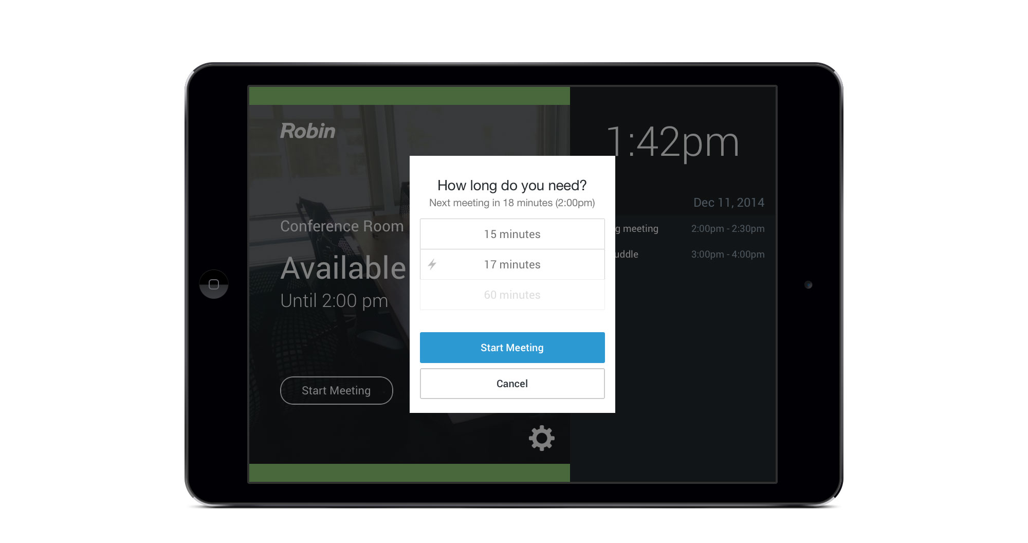 Meet Robin Rooms A new way to find free space Robin