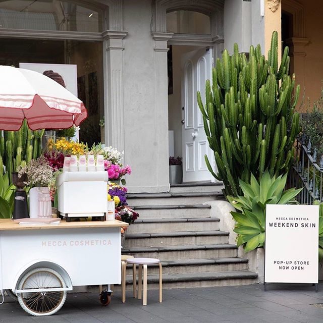 Mecca Cosmetica - brand activation - Woofys