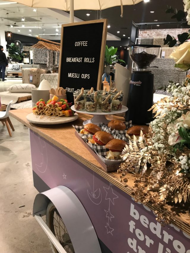 Freedom Coffee & Breakfast Branded Cart