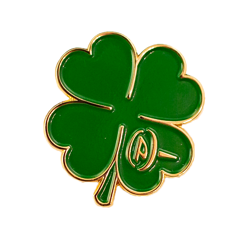 Shamrock Lapel Pins Custom Made Lapel Pins by PinProsPlus