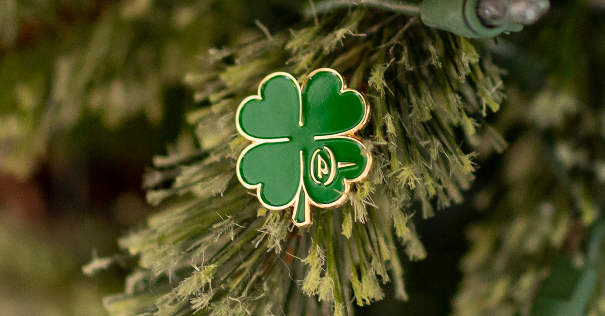 Bring on the Green Shamrock Lapel Pins for St. Patrick’s Day PinProsPlus