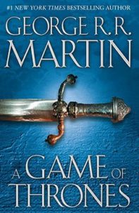 A Game of Thrones Book Cover by George R.R. Martin